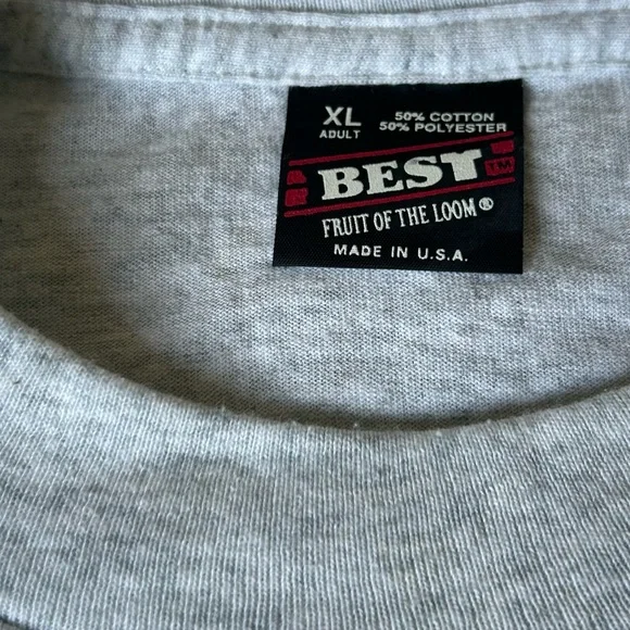 Vintage Timberlines Brooks Deer Tee XL USA Fruit of the Loom 90s Shirt - Picture 10 of 12